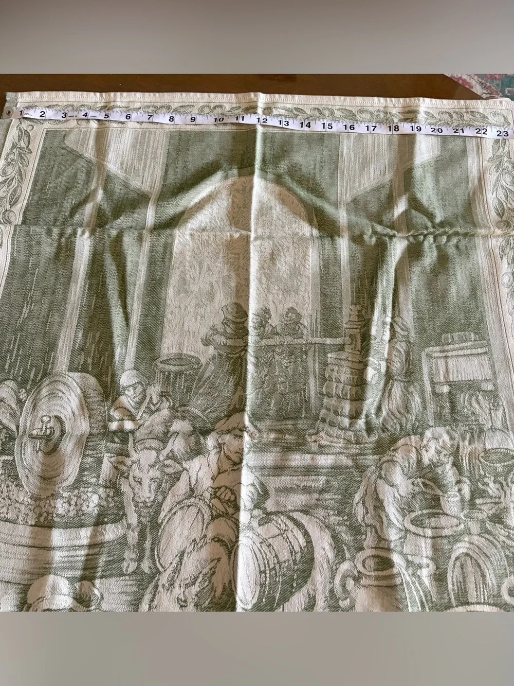NWT Vintage Italian Jacquard Towel 24x31 Between The Sheets